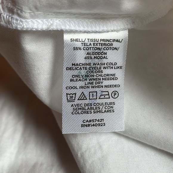 Crisp white button down shirt - Picture 9 of 9